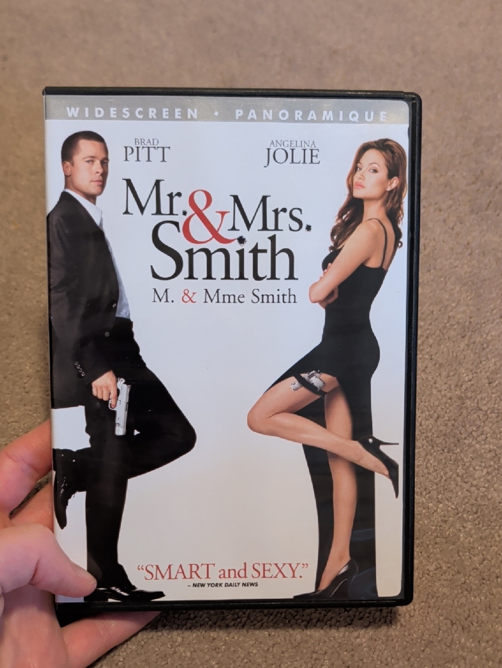 💜 5/$20 Mr. & Mrs. Smith DVD Movie